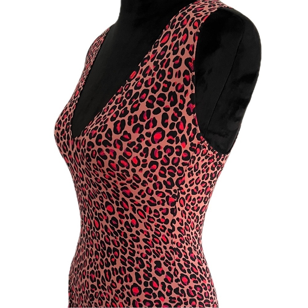 Victoria’s Secret- Sexy Pink Leopard Teddy Body Suit (XS) NWT - Picture 2 of 7
